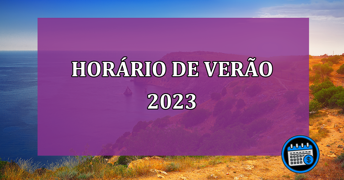 Horário de verão 2023