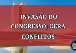 Confronto entre Polícia e bolsonaristas após invasão do Congresso