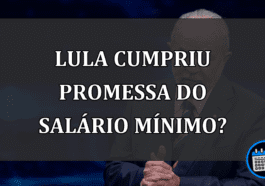 Lula Não Cumpriu a Promessa do Salário Mínimo