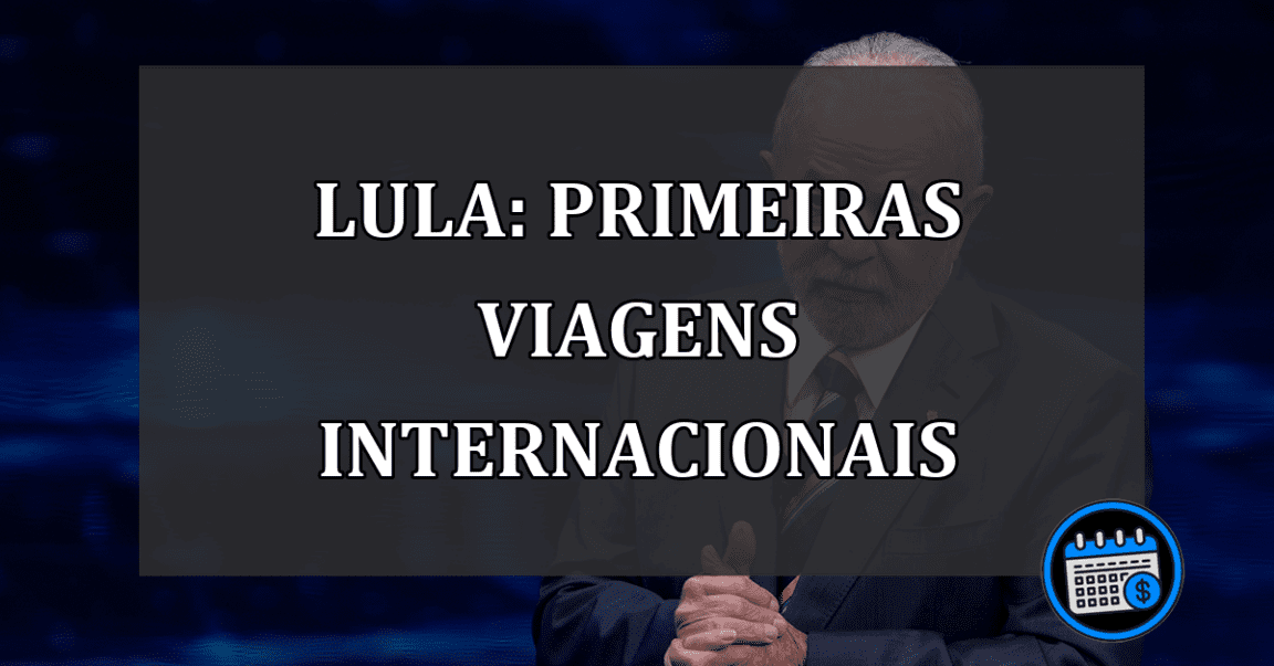 Lula: PRIMEIRAS viagens INTERNACIONAIS