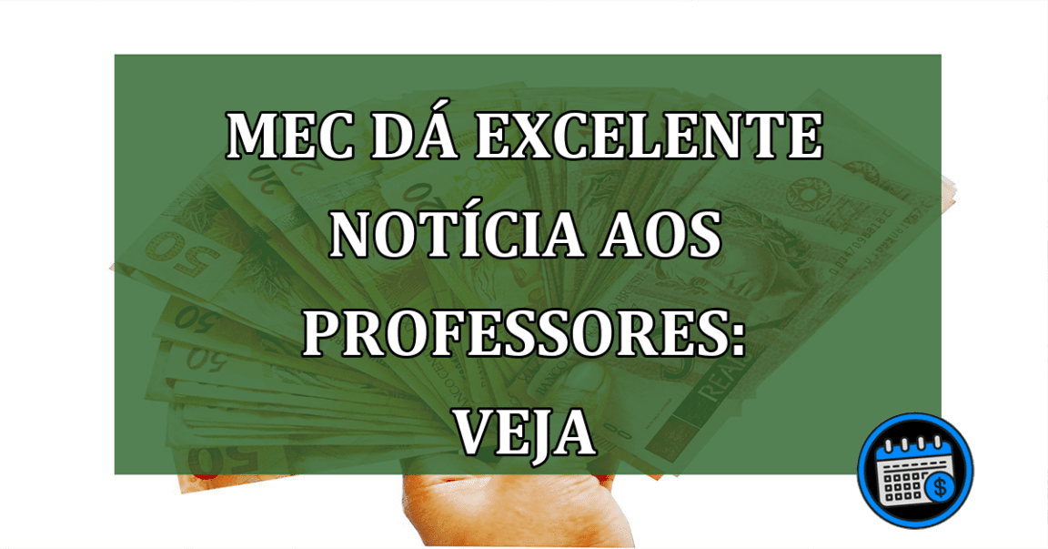 Ministro da educação assina reajuste