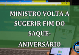 Ministro volta a sugerir fim do Saque aniversario