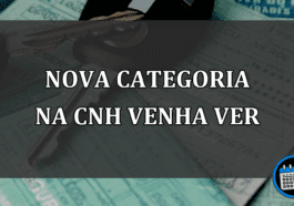 NOVA CATEGORIA NA CNH VENHA VER