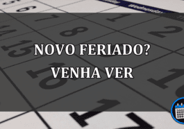 NOVO FERIADO? VENHA VER