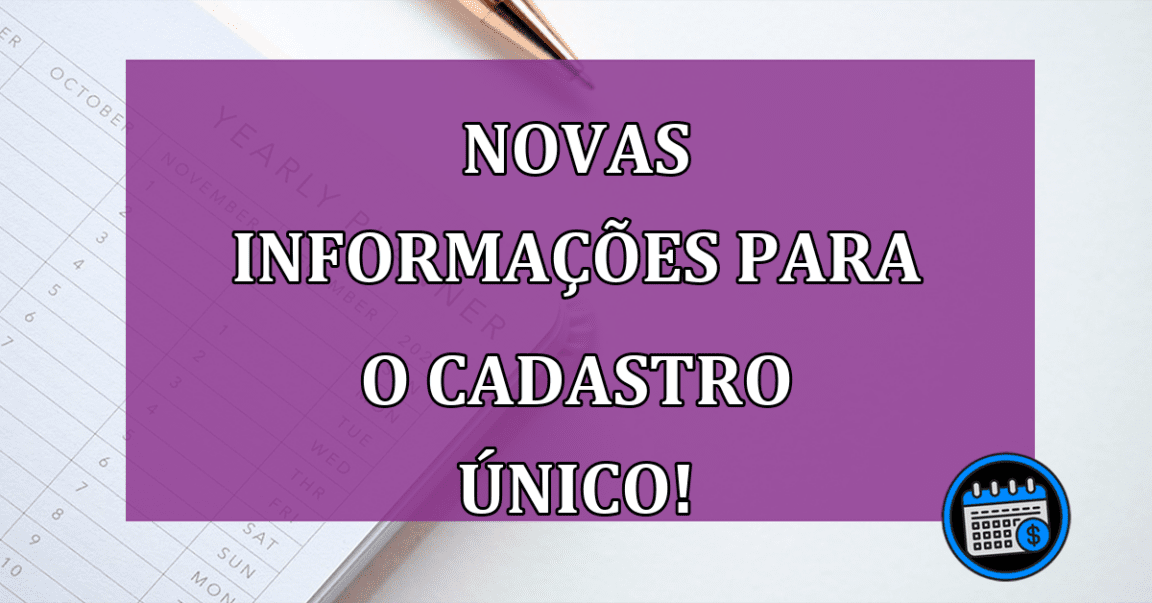 Informação importante para você que faz parte do Cadastro Único