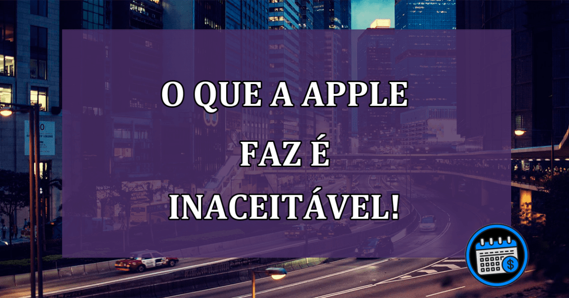 Apple é multada de novo