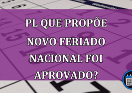 PL que propõe novo feriado nacional foi aprovado?