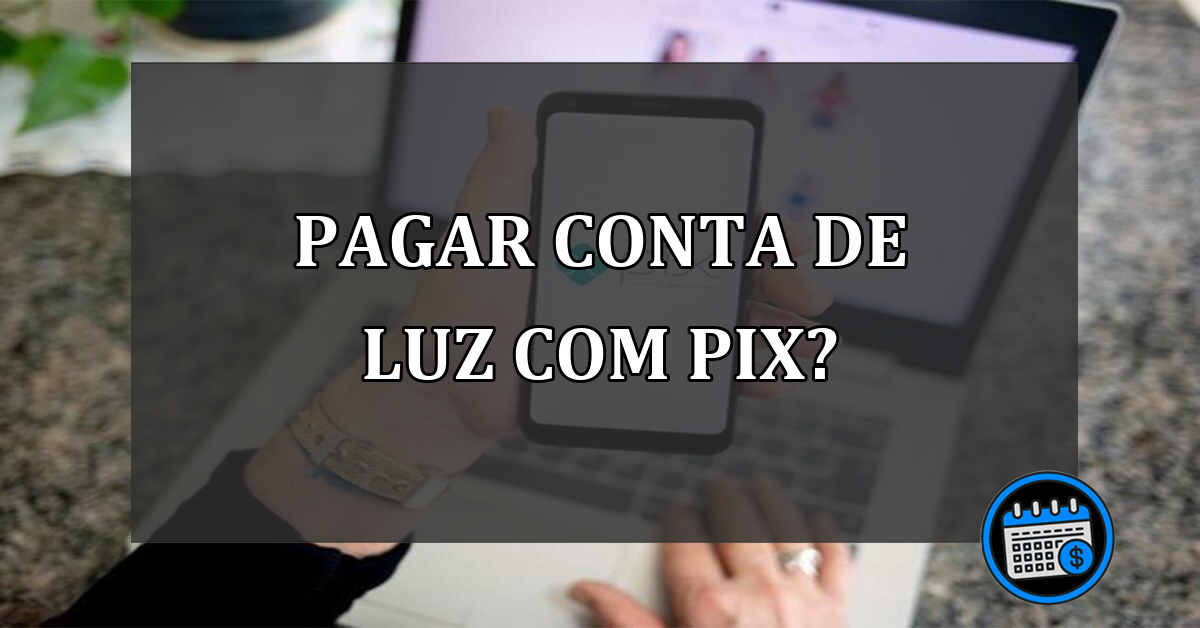 Todas empresas de energia são obrigadas a aceitar o Pix