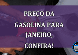 Preço da gasolina neste mês de janeiro de 2023!