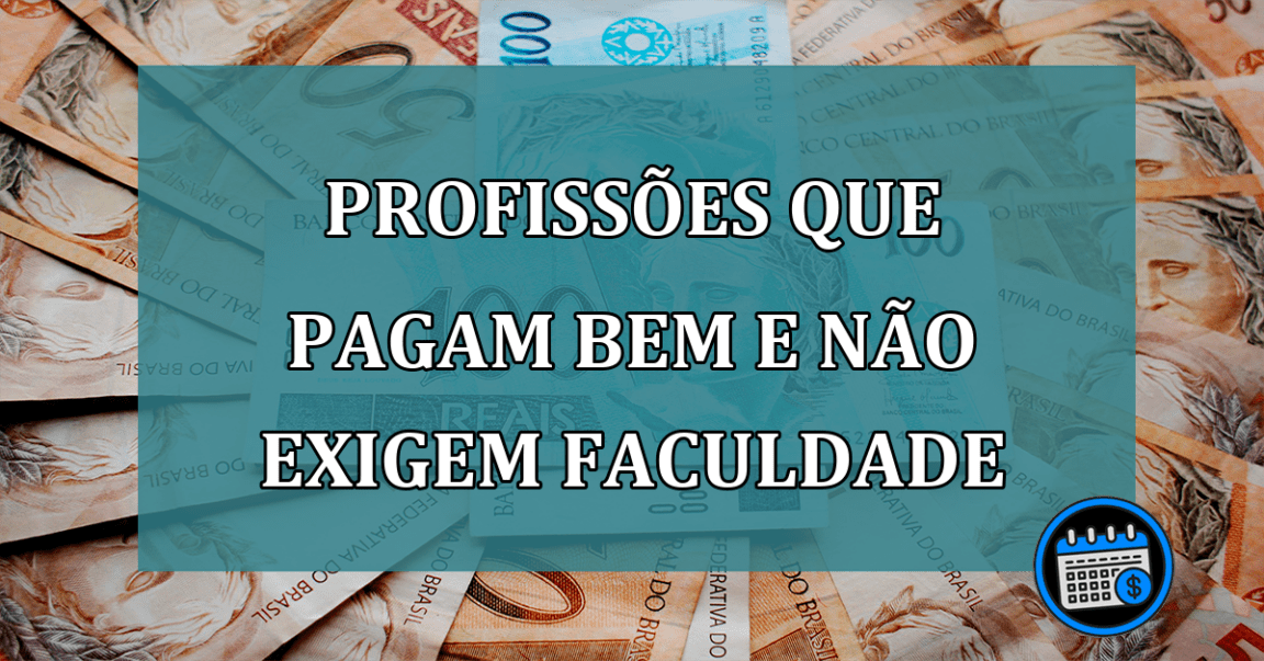 Profissões que pagam bem e não exigem faculdade; saiba aqui