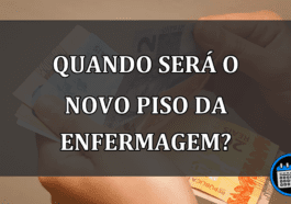 QUANDO SERÁ O NOVO PISO DA ENFERMAGEM?