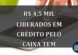 R$ 4,5 Mil LIBERADOS em Crédito no Caixa Tem