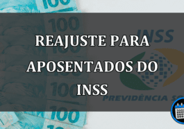 REAJUSTE para aposentados do INSS