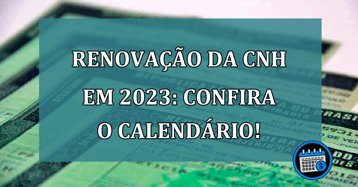 Pandemia mudou prazo para renovação?