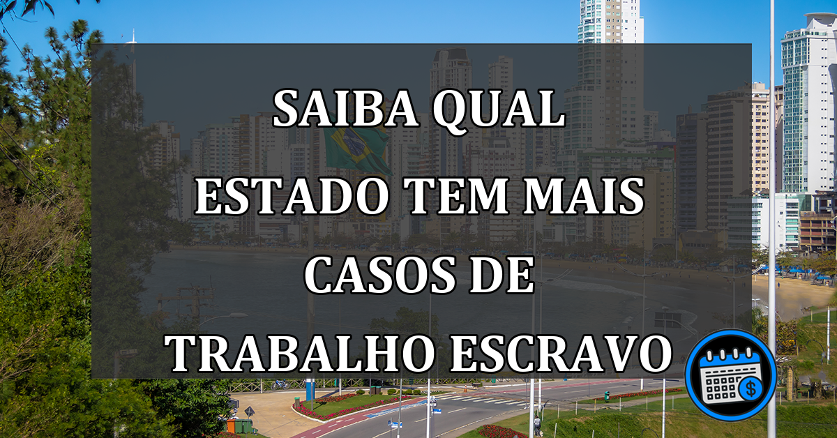 Minas Gerais é o estado brasileiro com mais casos de trabalho escravo