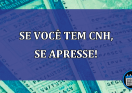 Motoristas tem apenas 30 dias para regularizar a CNH, confira!