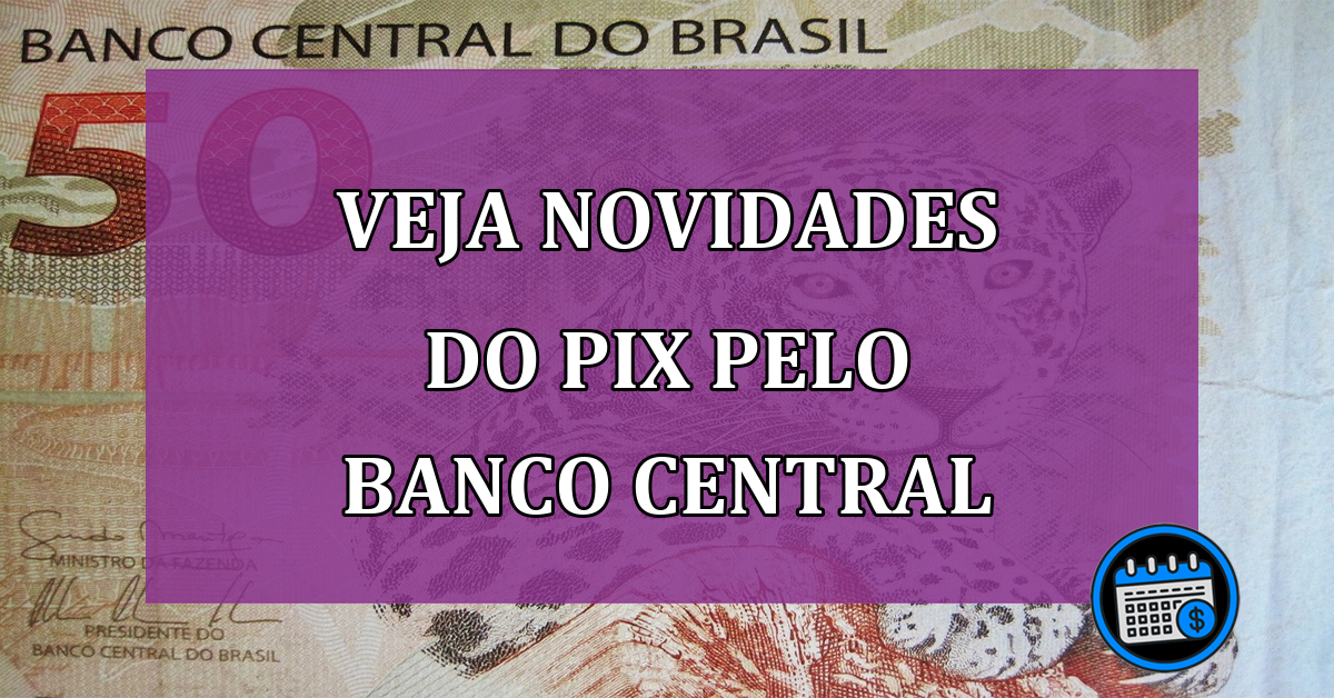 Veja novidades do Pix pelo Banco Central