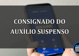 consignado do auxílio suspenso