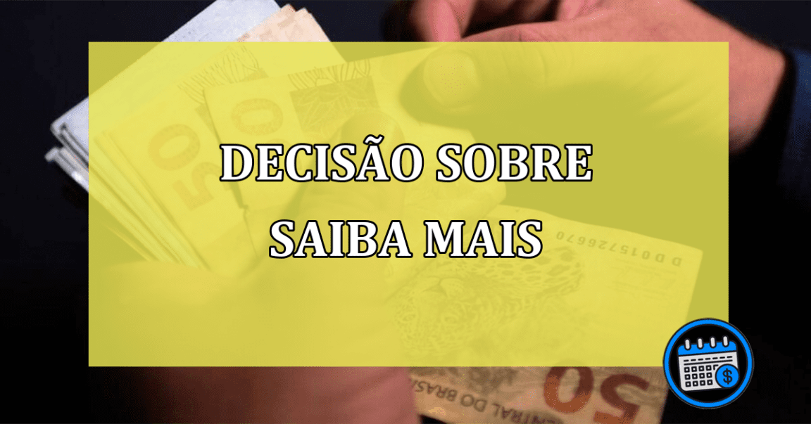 decisão do novo salário mínimo