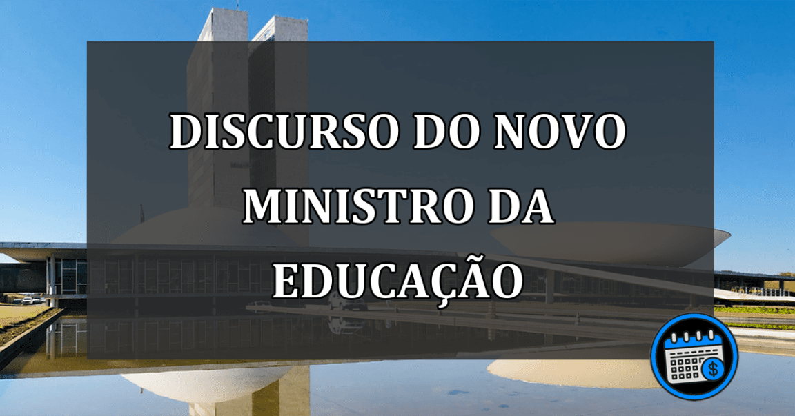 Ministro da Educação Camilo Santana fala o plano para 2023