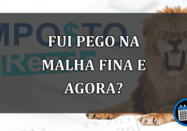 fui pego na malha fina e agora?