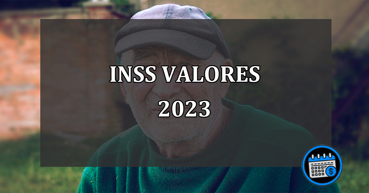 inss valores 2023