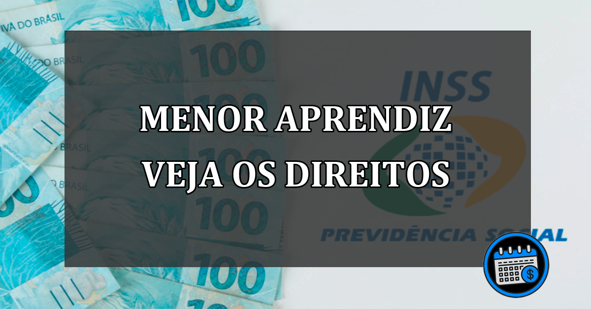 menor aprendiz veja os direitos