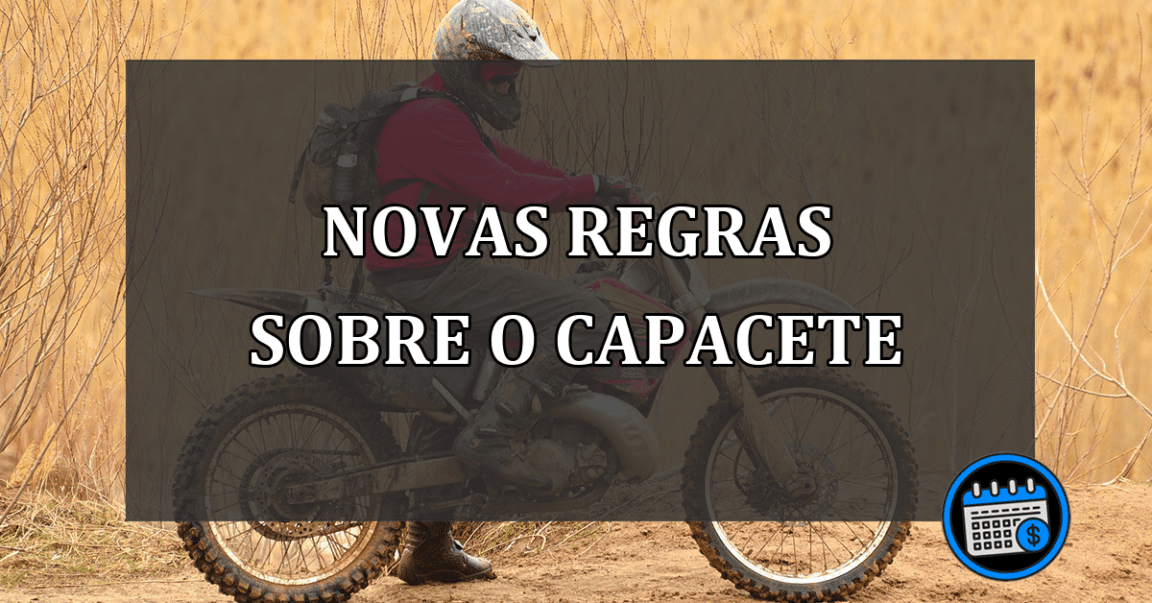 Novas regras sobre o uso do capacete para motociclistas