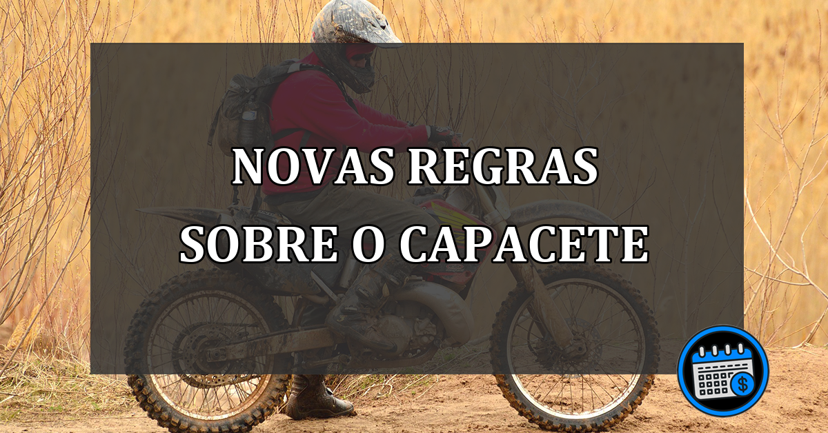 Novas regras sobre o uso do capacete para motociclistas