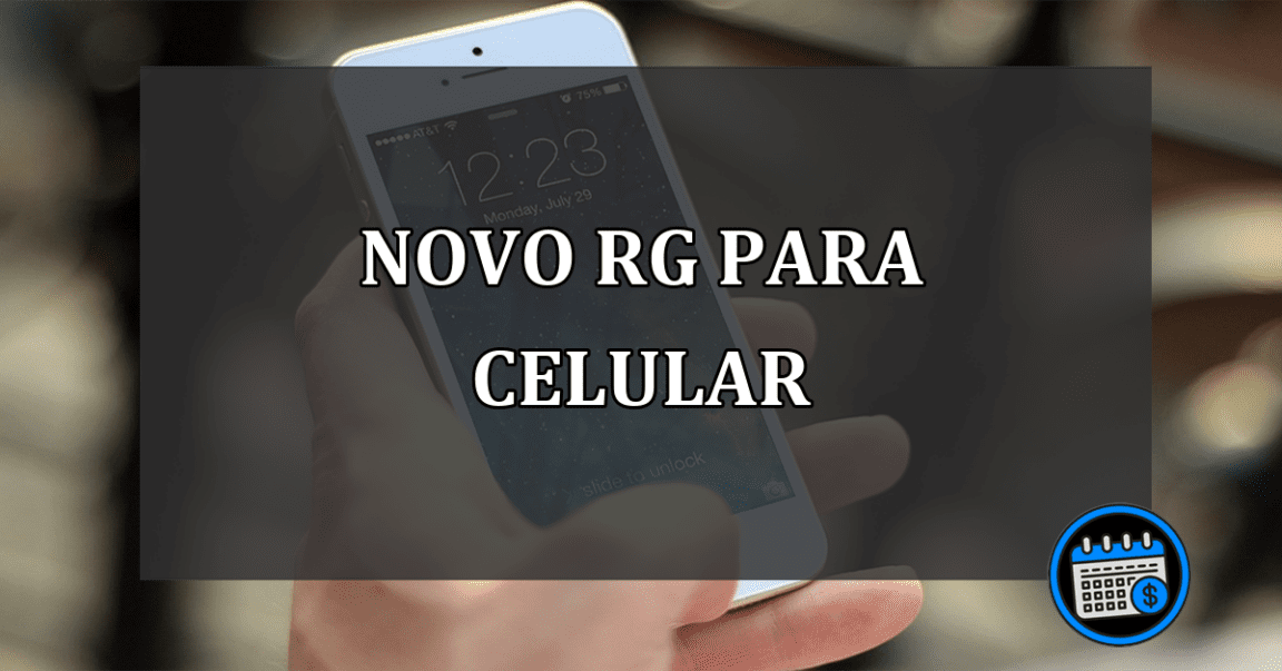 novo rg para celular