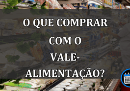 o que comprar com o vale-alimentação?