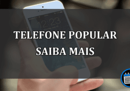 telefone popular saiba mais