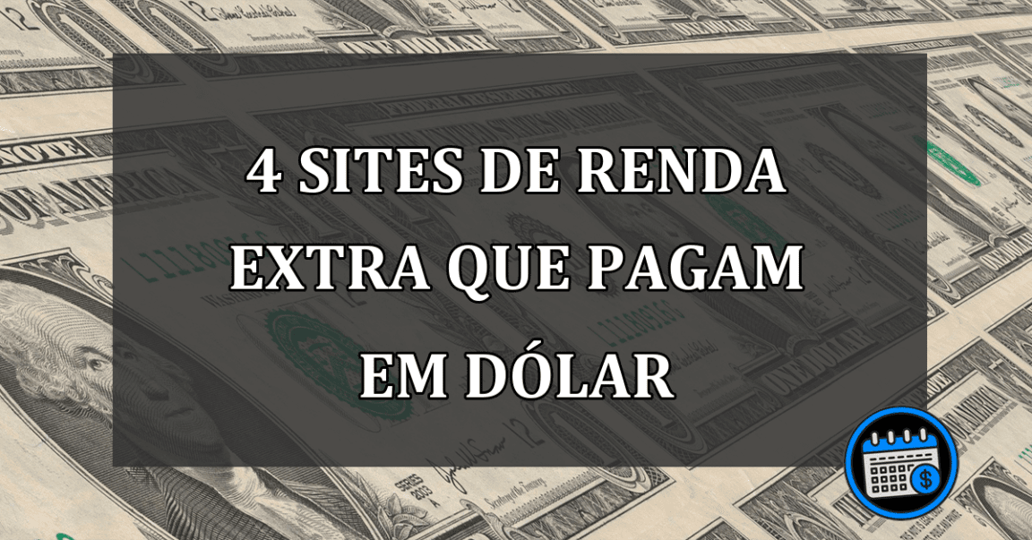 Sites de renda extra: