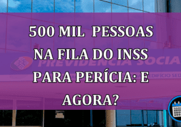 Fila para perícia no INSS supera 500 mil contribuintes