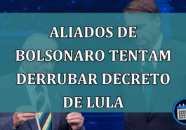 Aliados de Bolsonaro tentam derrubar decreto de Lula