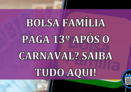 13º do Bolsa Família é sério?