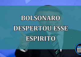 Bolsonaro despertou esse espirito