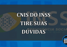 CNIS DO INSS TIRE SUAS DÚVIDAS