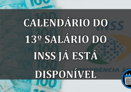 Calendário Do 13º Salário Do INSS Já Está Disponível