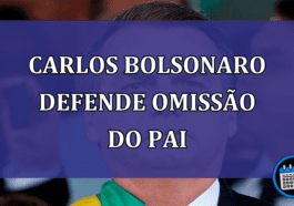 Carlos Bolsonaro defende omissao do pai