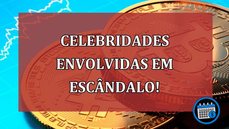 Celebridades envolvidas em escândalo.