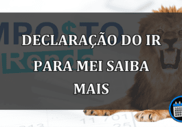 declaração do ir para mei saiba mais