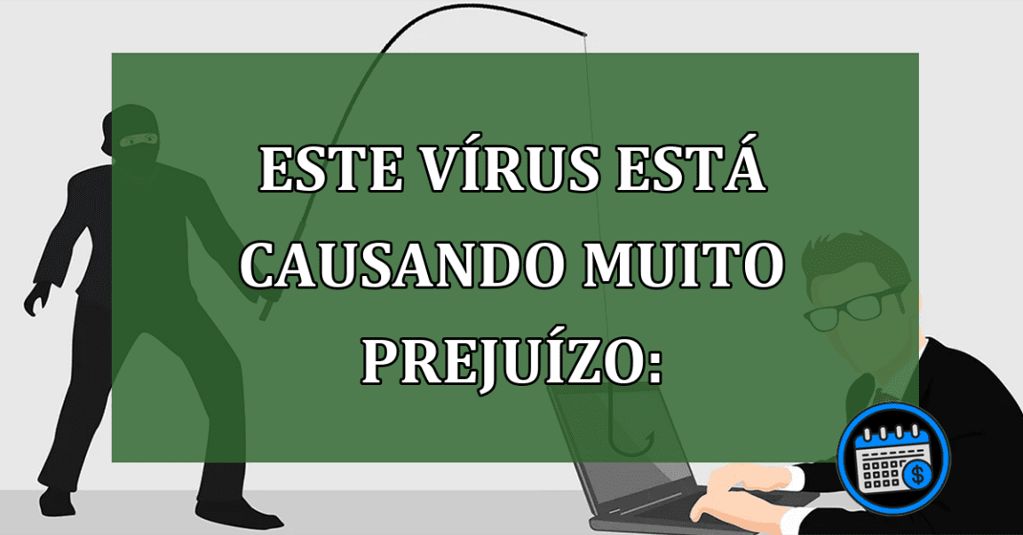 vírus infecta celular causa golpe pix