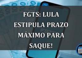 FGTS: Lula estipula prazo MÁXIMO para saque!