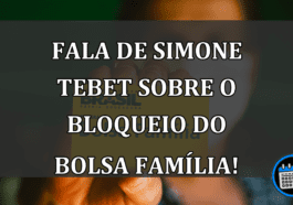Fala de Simone Tebet sobre o BLOQUEIO do Bolsa Família!