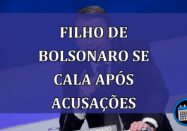 Filho de Bolsonaro se cala após acusações de golpe