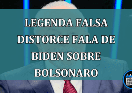 Legenda falsa distorce fala de Biden sobre Bolsonaro