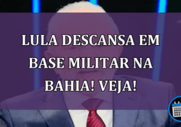 Lula descansa em base militar na Bahia! Veja!