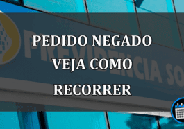 PEDIDO NEGADO VEJA COMO RECORRER