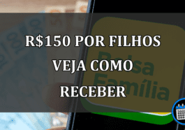 R$150 por filhos veja como receber